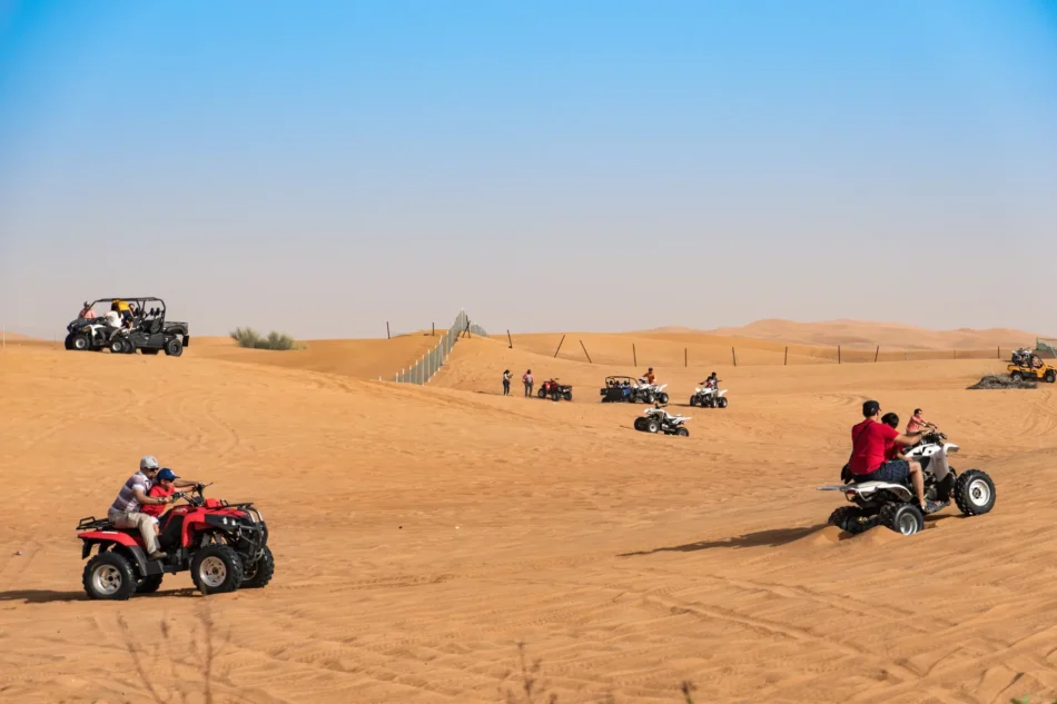 Quad Biking in Sam Sand Dunes